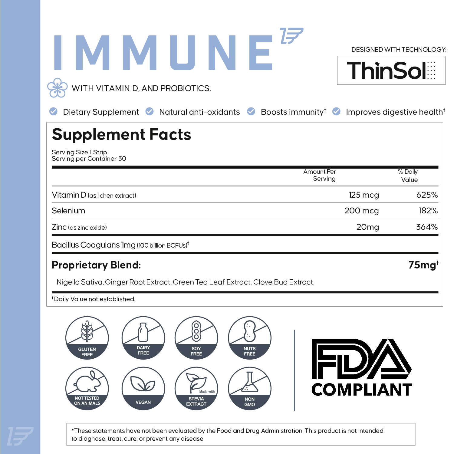 Zeph Immune Strips