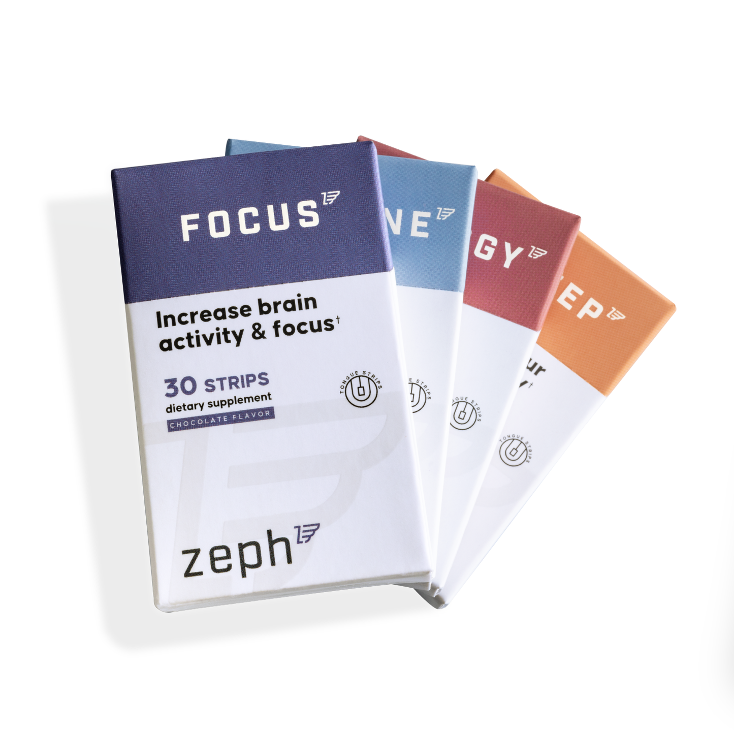 Zeph Energy Strips + Focus Strips + Immune Strips + Sleep Strips